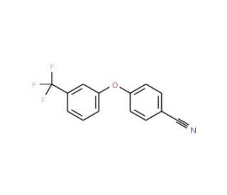 4-[3-(Trifluoromethyl)phenoxy]benzenecarbonitrile - chemical structure image