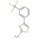 4-[3-(trifluoromethyl)phenyl]-1,3-thiazol-2-amine - chemical structure image