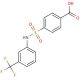 4-(3-Trifluoromethyl-phenylsulfamoyl)-benzoic acid - chemical structure image