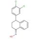 4-(3′,4′-Dichlorophenyl)-3,4-dihydro-2H-naphthalen-1-one Oxime (CAS 152642-35-8) - chemical structure image