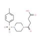4-{4-[(4-methylphenyl)sulfonyl]piperazin-1-yl}-4-oxobutanoic acid - chemical structure image