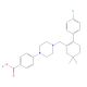 4-[4-[[2-(4-Chlorophenyl)-5,5-dimethyl-1-cyclohexen-1-yl]methyl]-1-piperazinyl]benzoic Acid (CAS 1044598-91-5) - chemical str