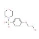 4-{[4-(2-bromoethoxy)phenyl]sulfonyl}morpholine - chemical structure image