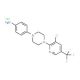 4-{4-[3-Chloro-5-(trifluoromethyl)-2-pyridinyl]-piperazino}aniline hydrochloride - chemical structure image