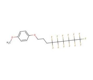 4-(4,4,5,5,6,6,7,7,8,8,9,9,9-Tridecafluorononyloxy)benzyl alcohol (CAS 957206-65-4) - chemical structure image