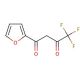 4,4,4-Trifluoro-1-(2-furyl)-1,3-butanedione (CAS 326-90-9) - chemical structure image