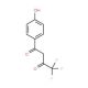 4,4,4-Trifluoro-1-(4-hydroxy-phenyl)-butane-1,3-dione - chemical structure image