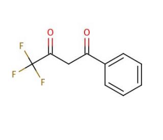 4,4,4-Trifluoro-1-phenyl-1,3-butanedione (CAS 326-06-7) - chemical structure image