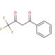 4,4,4-Trifluoro-1-phenyl-1,3-butanedione (CAS 326-06-7) - chemical structure image