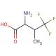 4,4,4-Trifluoro-DL-valine (CAS 16063-79-9) - chemical structure image