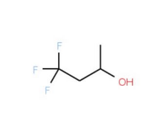 4,4,4-Trifluorobutan-2-ol (CAS 101054-93-7) - chemical structure image
