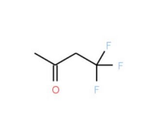 4,4,4-Trifluorobutan-2-one (CAS 2366-70-3) - chemical structure image