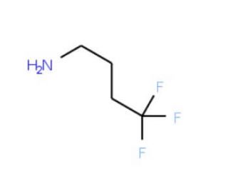 4,4,4-Trifluorobutylamine (CAS 819-46-5) - chemical structure image