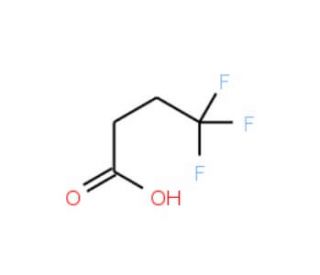 4,4,4-Trifluorobutyric acid (CAS 406-93-9) - chemical structure image