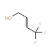 4,4,4-Trifluorocrotyl alcohol (CAS 674-53-3) - chemical structure image