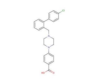 4-[4-(4&prime;-Chlorobiphenyl-2-ylmethyl)piperazin-1-yl]benzoic Acid - chemical structure image