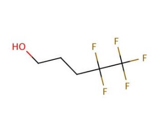 4,4,5,5,5-Pentafluoro-1-pentanol (CAS 148043-73-6) - chemical structure image