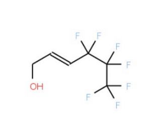 4,4,5,5,6,6,6-Heptafluorohex-2-en-1-ol (CAS 679-03-8) - chemical structure image
