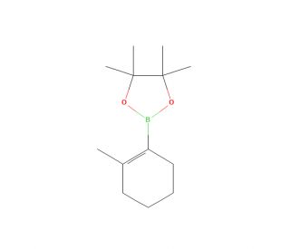 4,4,5,5-Tetramethyl-2-(2-methyl-1-cyclohexen-1-yl)-1,3,2-dioxaborolane - chemical structure image