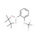 4,4,5,5-Tetramethyl-2-(2-trifluoromethoxyphenyl)-1,3,2-dioxaborolane (CAS 832114-04-2) - chemical structure image