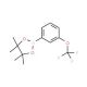 4,4,5,5-Tetramethyl-2-(3-trifluoromethoxyphenyl)-1,3,2-dioxaborolane (CAS 262376-31-8) - chemical structure image