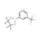 4,4,5,5-Tetramethyl-2-(3-trifluoromethylphenyl)-1,3,2-dioxaborolane (CAS 325142-82-3) - chemical structure image