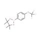 4,4,5,5-Tetramethyl-2-(4-trifluoromethoxyphenyl)-1,3,2-dioxaborolane (CAS 474709-28-9) - chemical structure image