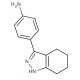 4-(4,5,6,7-tetrahydro-1H-indazol-3-yl)aniline - chemical structure image