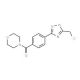 4-{4-[5-(Chloromethyl)-1,2,4-oxadiazol-3-yl]-benzoyl}morpholine - chemical structure image