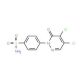 4-(4,5-dichloro-6-oxopyridazin-1(6H)-yl)benzenesulfonamide (CAS 33098-13-4) - chemical structure image