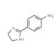 4-(4,5-Dihydro-1H-imidazol-2-yl)phenylamine (CAS 61033-71-4) - chemical structure image