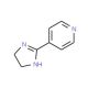 4-(4,5-Dihydroimidazol-2-yl)-pyridine (CAS 21381-61-3) - chemical structure image