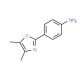 4-(4,5-dimethyl-1,3-oxazol-2-yl)aniline - chemical structure image