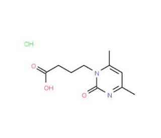 4-(4,6-Dimethyl-2-oxo-2H-pyrimidin-1-yl)-butyric acid hydrochloride - chemical structure image