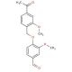 4-(4-Acetyl-2-methoxy-benzyloxy)-3-methoxy-benzaldehyde - chemical structure image