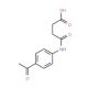 4-(4-Acetylanilino)-4-oxobutanoic acid - chemical structure image