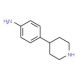 4-(4-Aminophenyl)-piperidine (CAS 113310-52-4) - chemical structure image