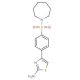 4-[4-(azepan-1-ylsulfonyl)phenyl]-1,3-thiazol-2-amine - chemical structure image