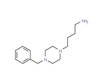 4-(4-benzylpiperazin-1-yl)butan-1-amine (CAS 4487-05-2) - chemical structure image