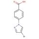4-(4-bromo-1H-pyrazol-1-yl)benzoic acid (CAS 926212-84-2) - chemical structure image