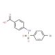 4-(4-Bromo-benzenesulfonylamino)-benzoic acid (CAS 126145-99-1) - chemical structure image