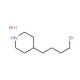 4-(4-Bromo-butyl)-piperidine hydrobromide (CAS 1049728-90-6) - chemical structure image