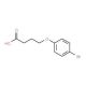 4-(4-Bromo-phenoxy)-butyric acid (CAS 55580-07-9) - chemical structure image