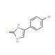4-(4-Bromo-phenyl)-1H-imidazole-2-thiol (CAS 436095-86-2) - chemical structure image
