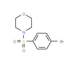 4-(4-Bromobenzenesulfonyl)morpholine (CAS 834-67-3) - chemical structure image