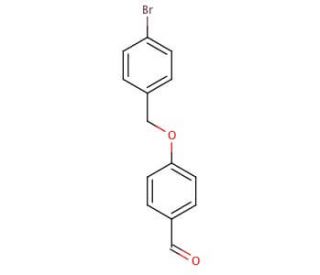 4-(4-Bromobenzyloxy)benzaldehyde (CAS 149833-95-4) - chemical structure image