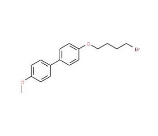 4-(4-Bromobutoxy)-4&prime;-methoxy-1,1&prime;-biphenyl - chemical structure image