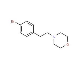 4-(4-Bromophenethyl)morpholine (CAS 736991-39-2) - chemical structure image
