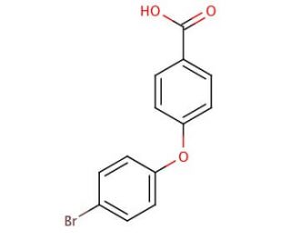 4-(4-Bromophenoxy)benzoic acid (CAS 21120-68-3) - chemical structure image