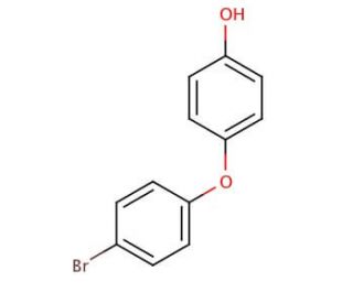 4-(4-Bromophenoxy)phenol (CAS 13320-48-4) - chemical structure image